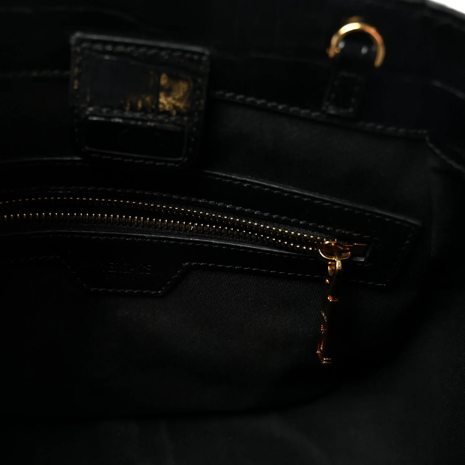 Calfskin Crocodile Embossed Small Greca Goddess Shoulder Bag - Image 6