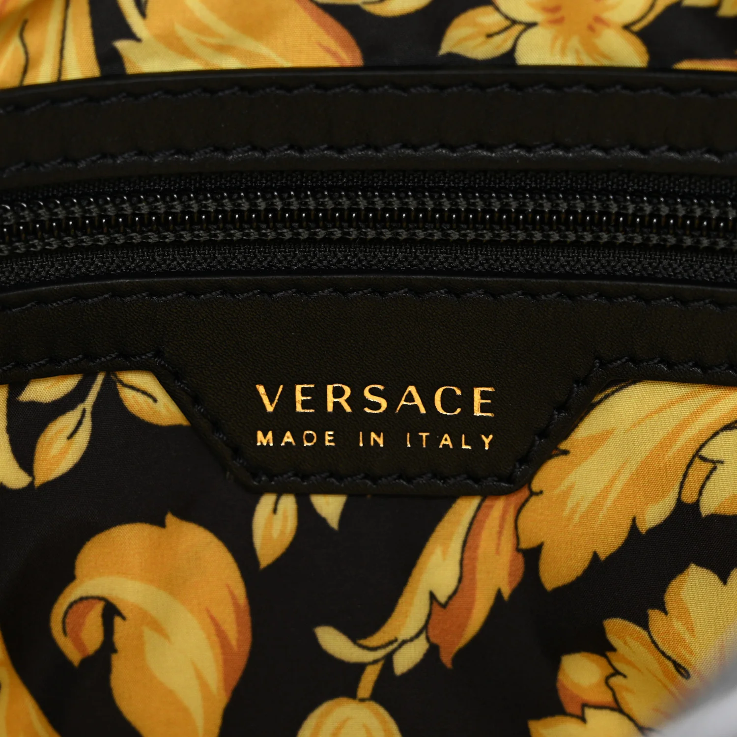 Calfskin La Medusa Belt Bag Black - Image 6
