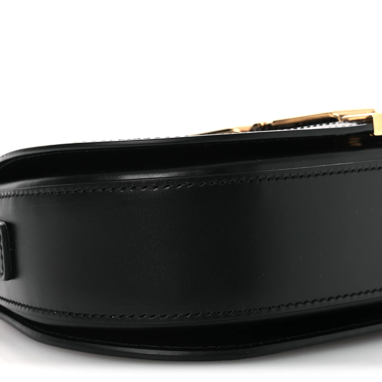 Calfskin Medium Greca Goddess Shoulder Bag Black - Image 9