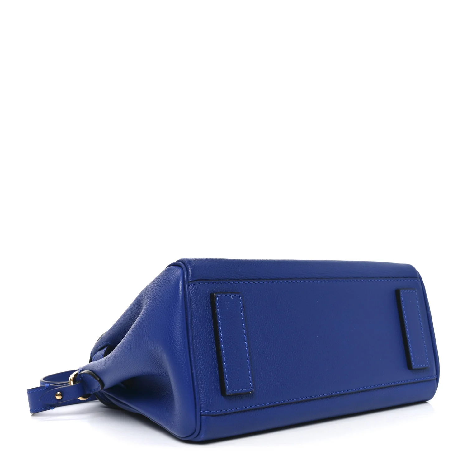 Calfskin Medium La Medusa Top Handle Handbag Lapis - Image 3