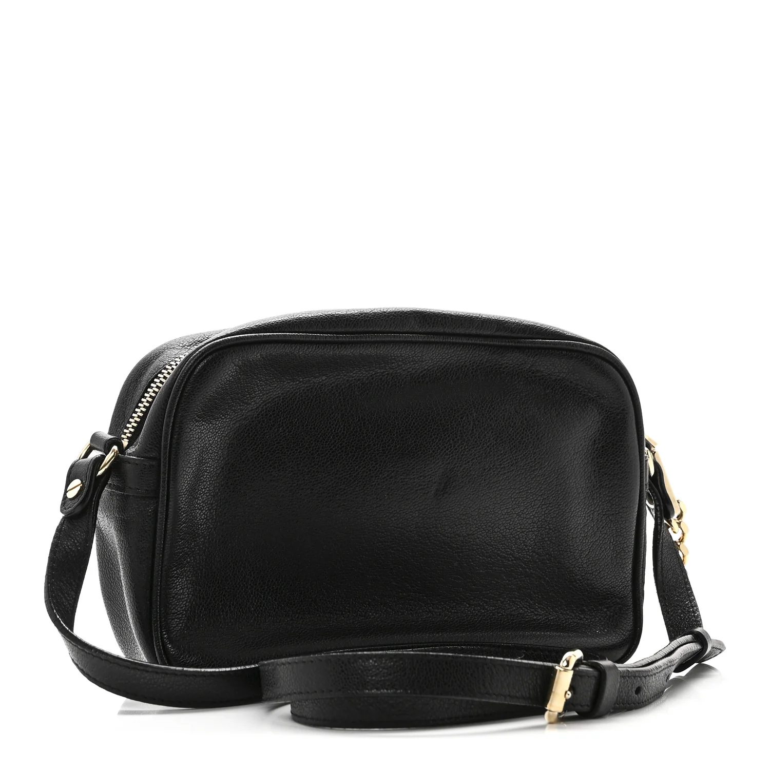 Calfskin Palazzo Camera Bag Black - Image 3