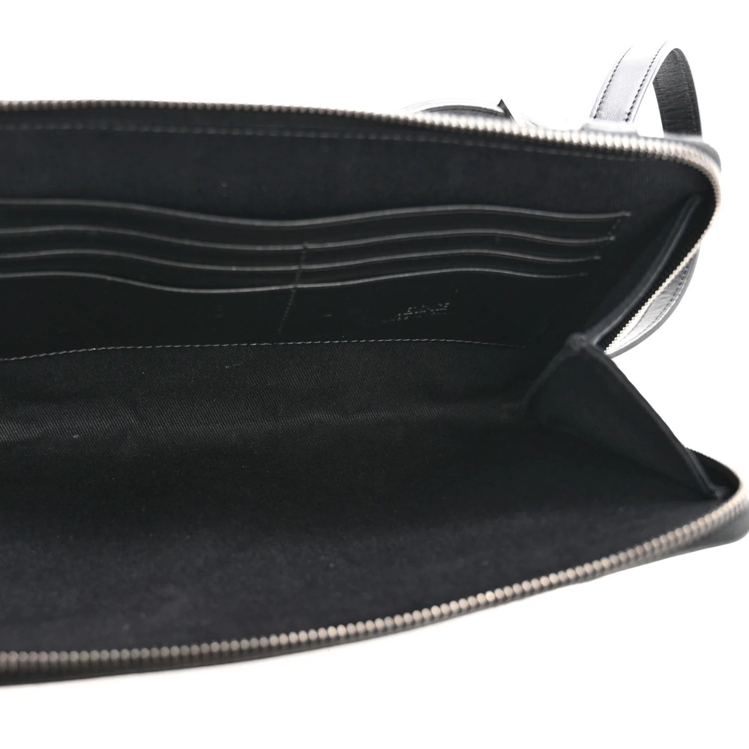 Coated Canvas La Greca Signature Black Gray - Image 5