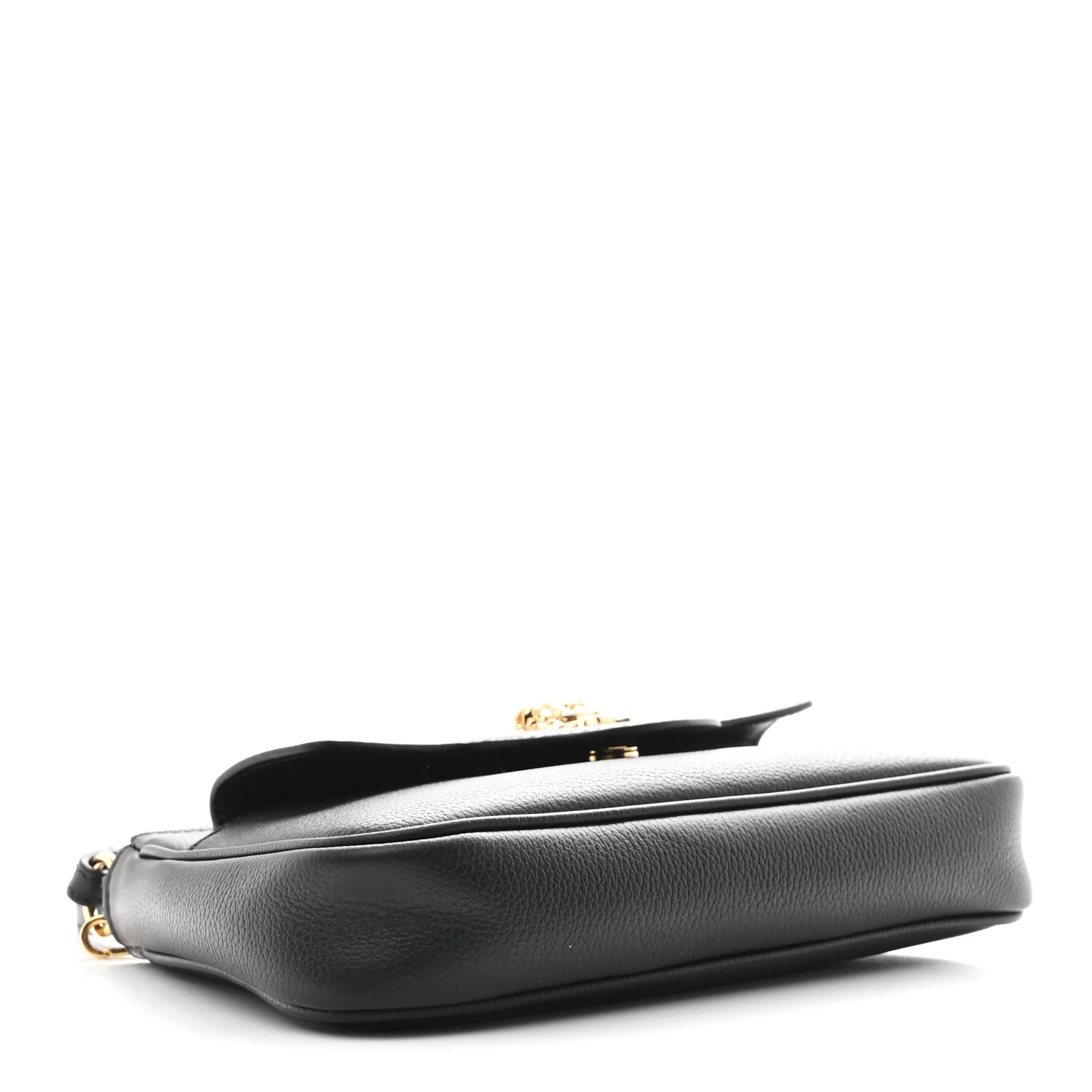 Grained Calfskin La Medusa Mini Bag Black - Image 4