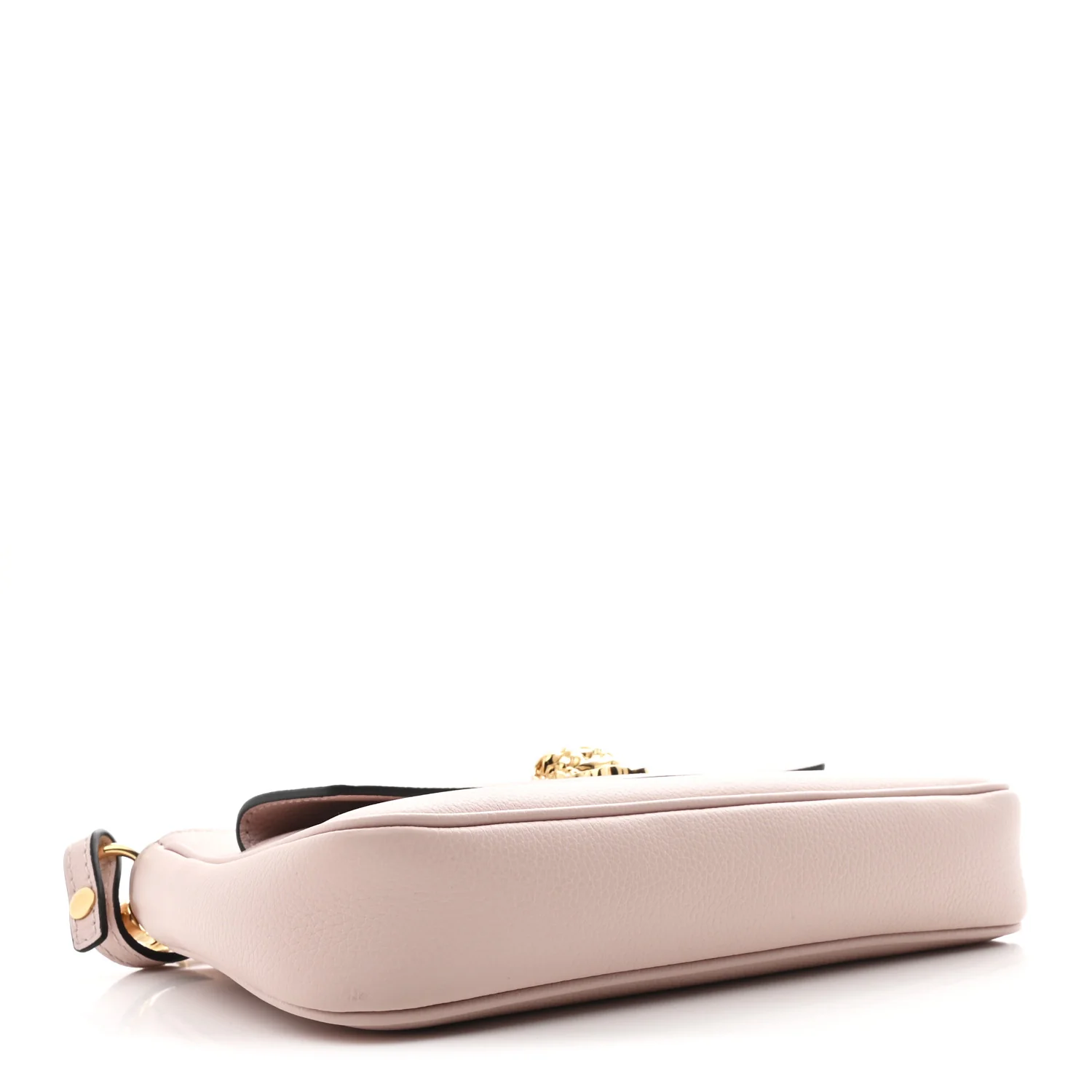 Grained Calfskin La Medusa Mini Crossbody Dusty Rose - Image 4