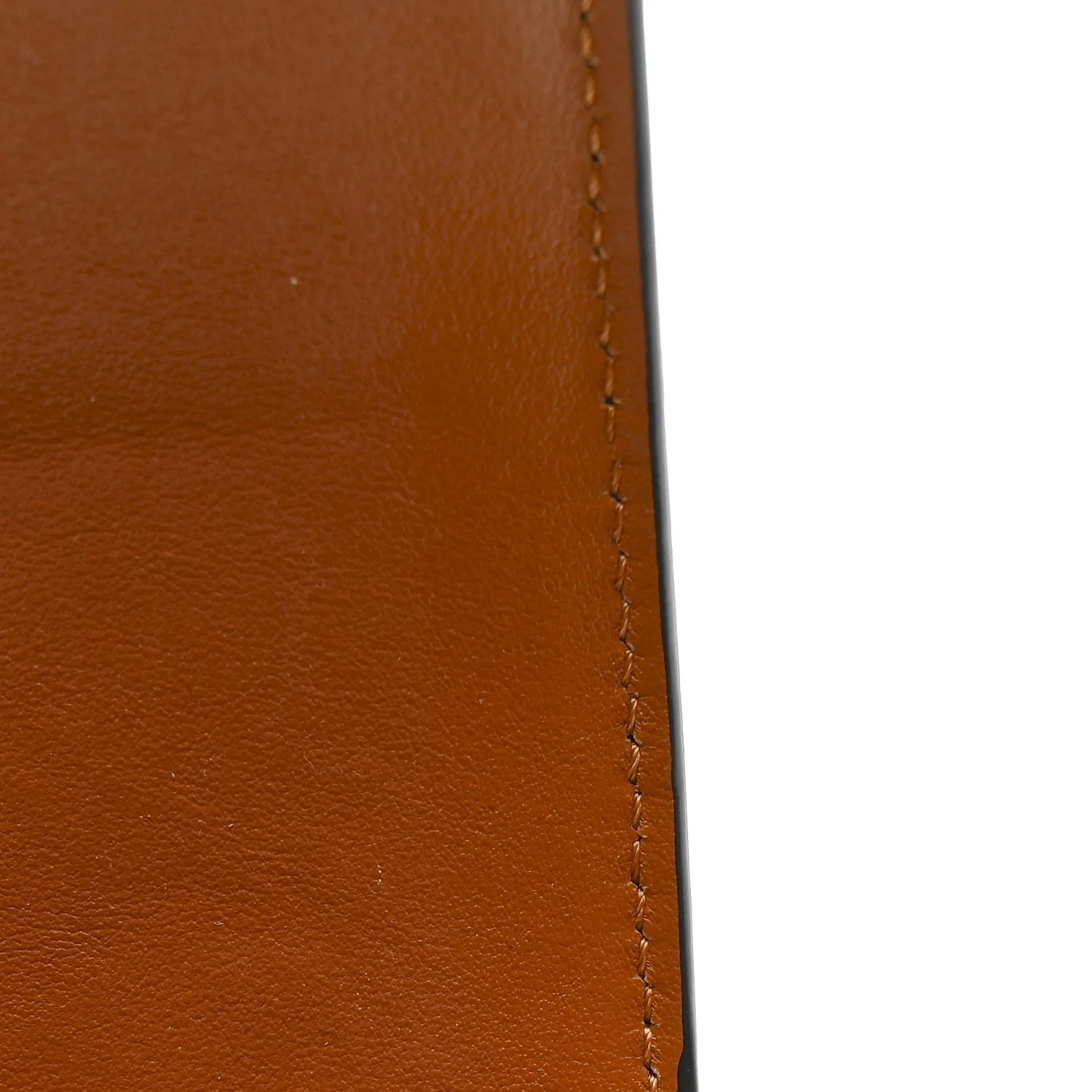 Grained Calfskin Virtus Shoulder Bag Brown - Image 14