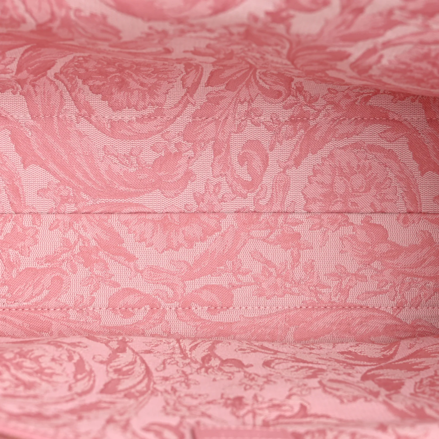 Jacquard Barocco Print Medium Athena Tote Pink - Image 5