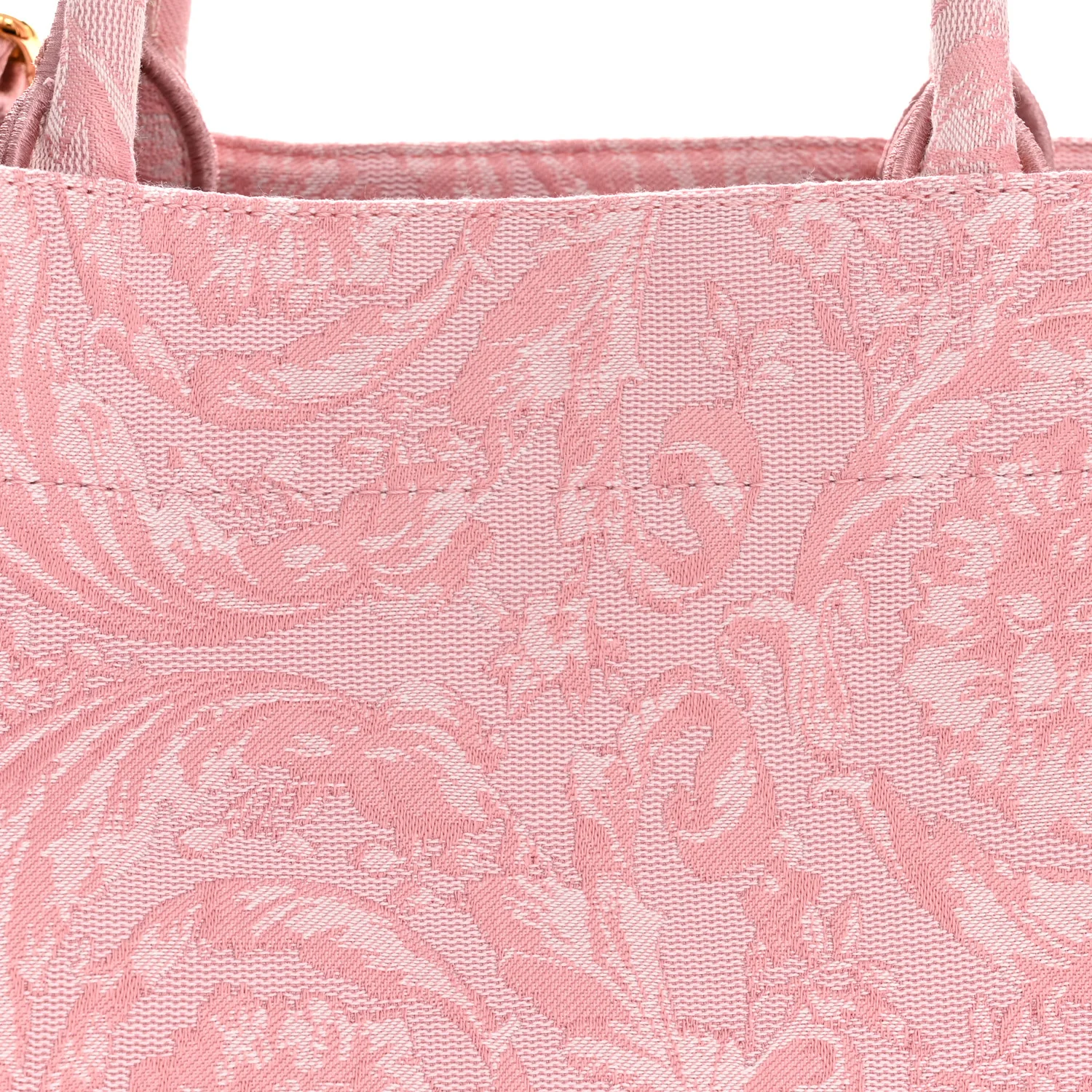 Jacquard Barocco Print Medium Athena Tote Pink - Image 8