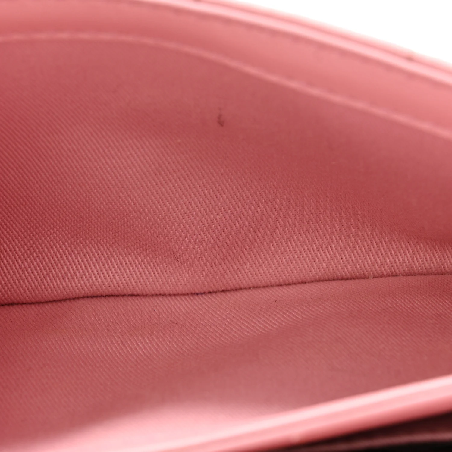 Lambskin Quilted Mini Kleio Crossbody Bag Light Pink - Image 5