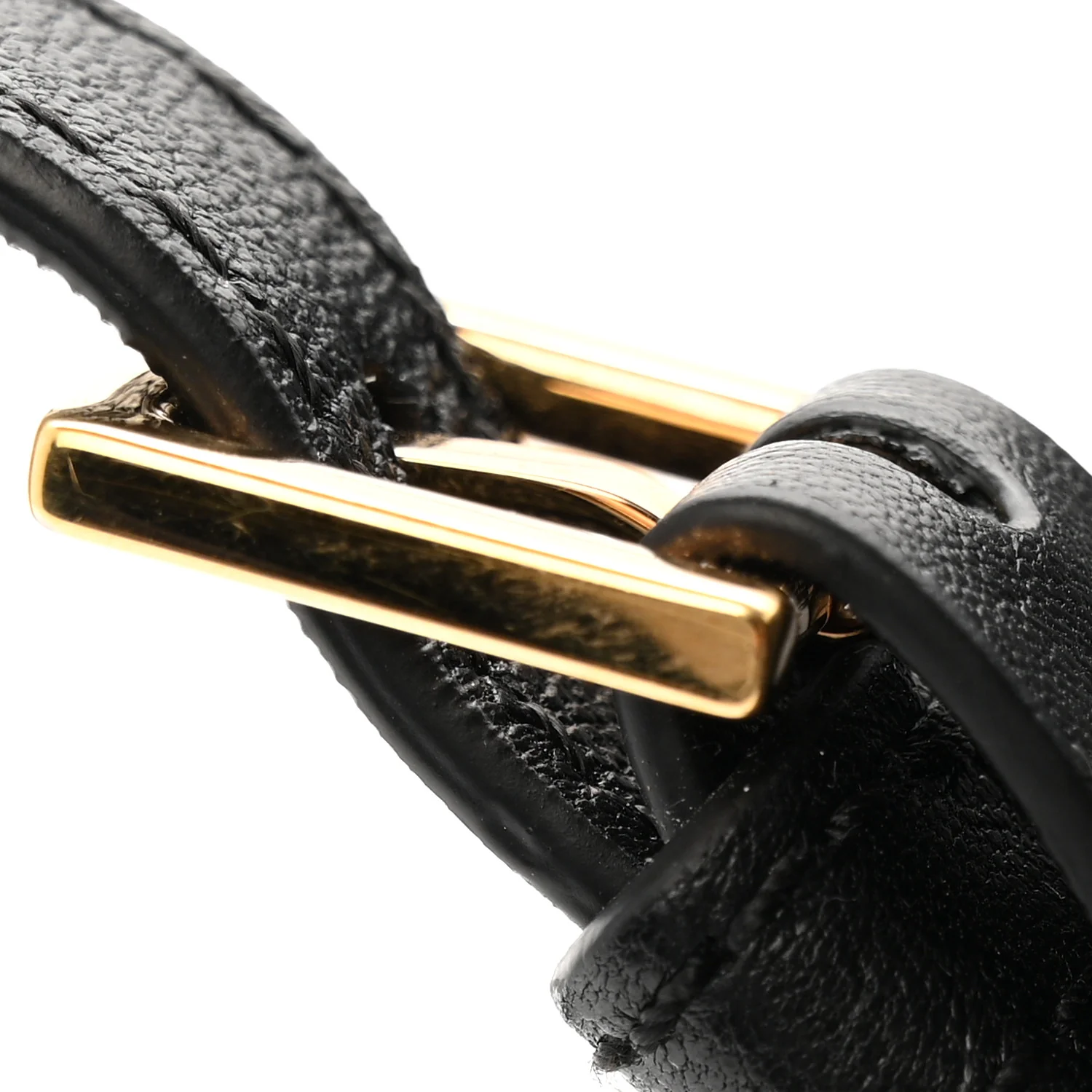 Lambskin Tag Bowling Bag Black - Image 15