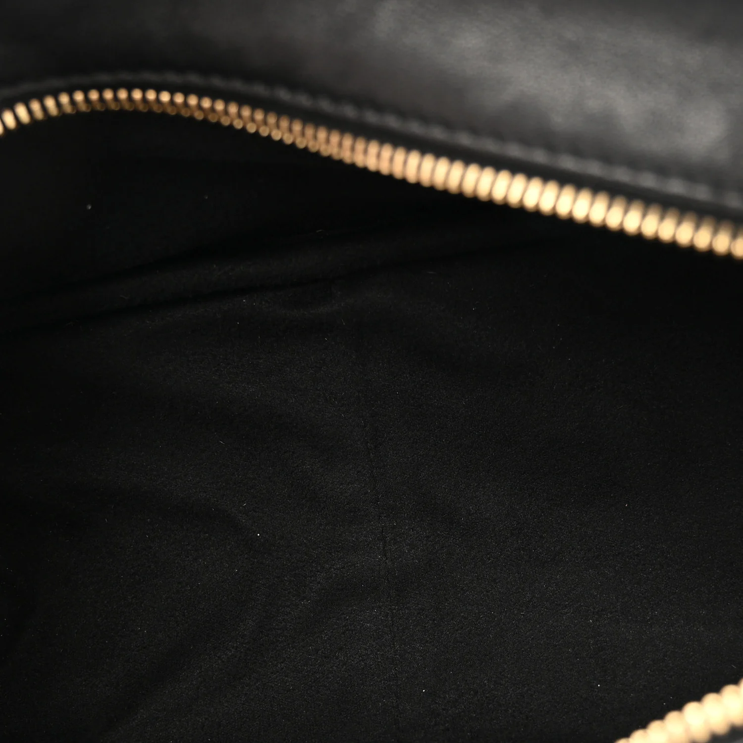 Lambskin Tag Bowling Bag Black - Image 5