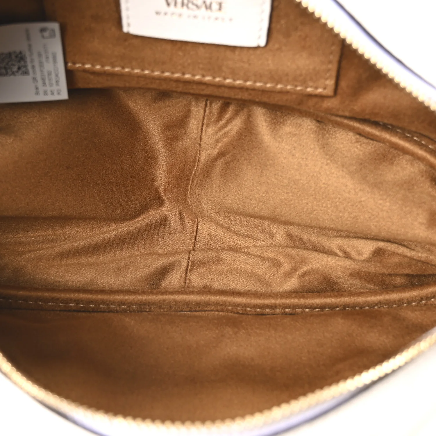 Nappa Bowling Bag White - Image 5