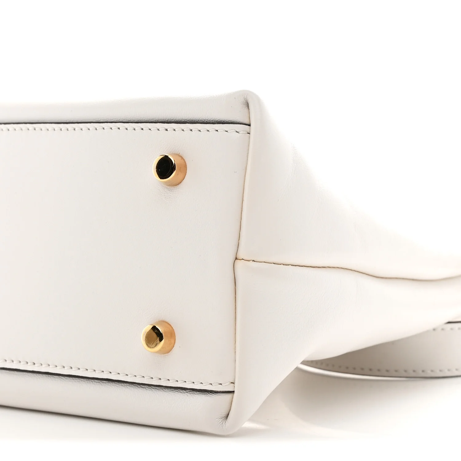 Nappa Logo Tag Hobo White - Image 10