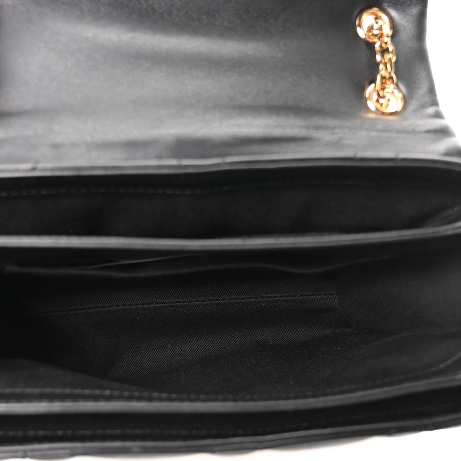 Nappa Quilted Kleio Shoulder Bag Black - Image 5