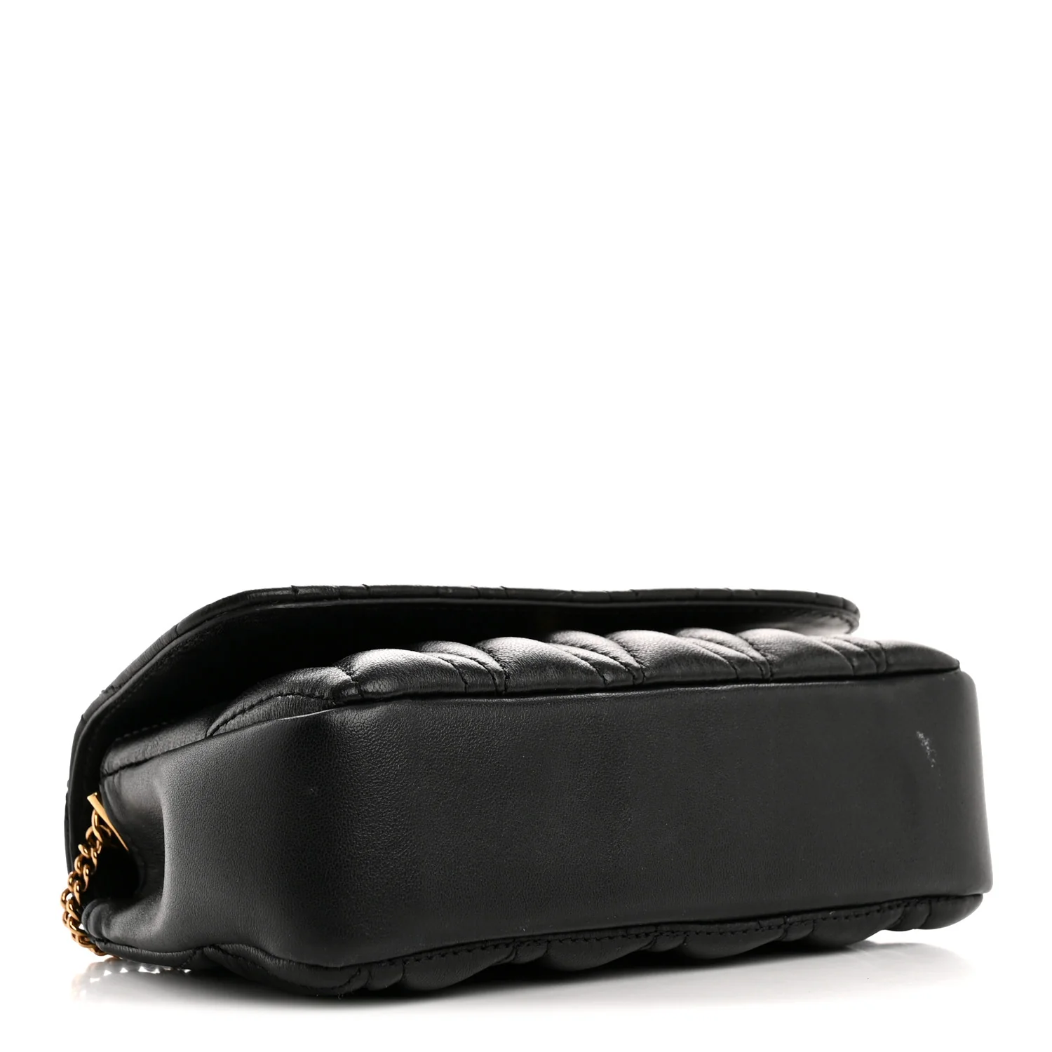 Nappa Quilted Virtus Evening Bag Black - Image 4