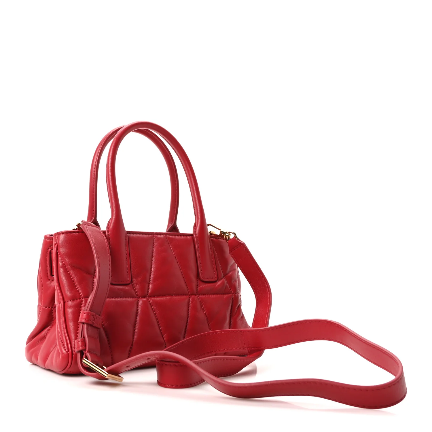 Nappa Trapuntata Small Medusa '95 Tote Bag Lipstick Red - Image 5