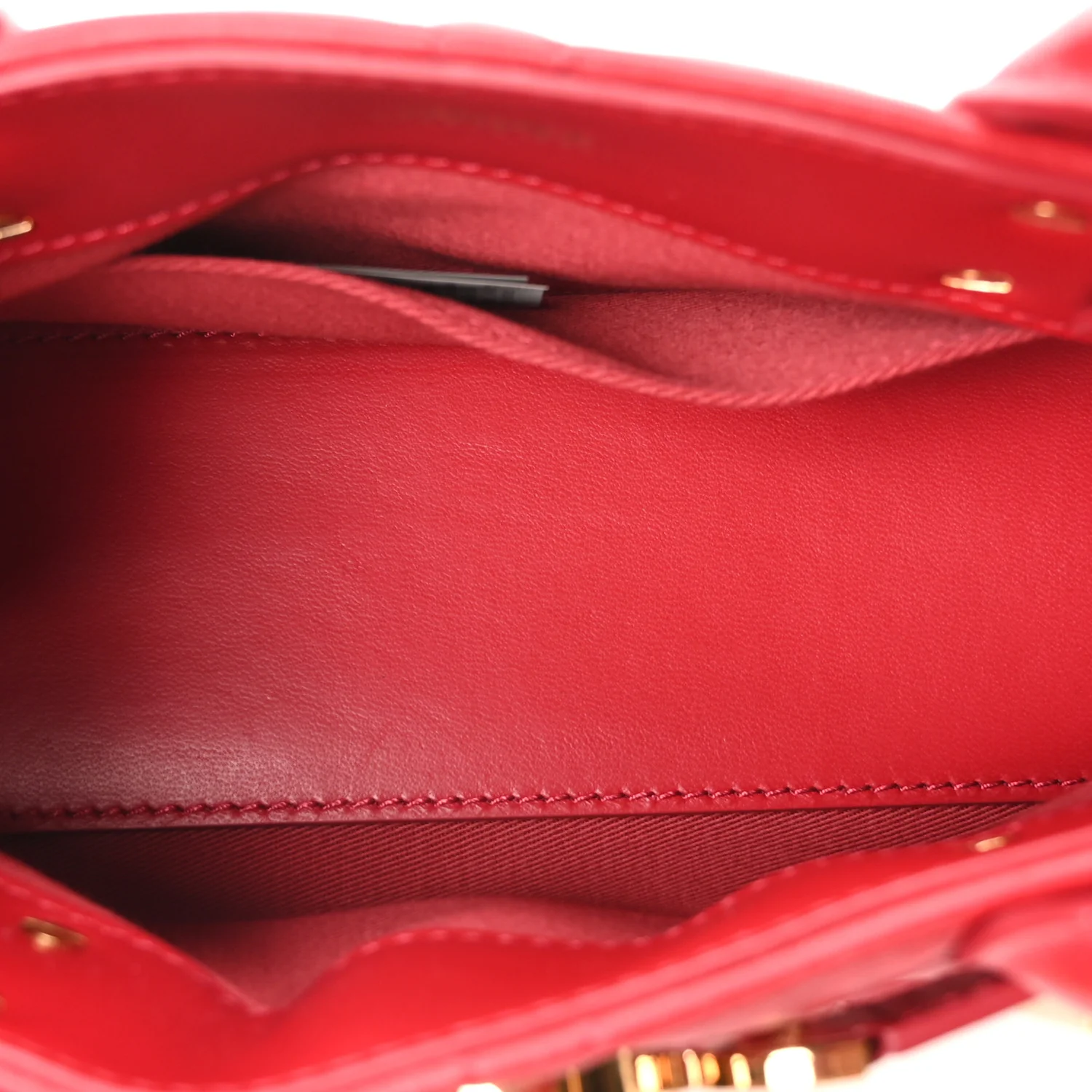 Nappa Trapuntata Small Medusa '95 Tote Bag Lipstick Red - Image 8