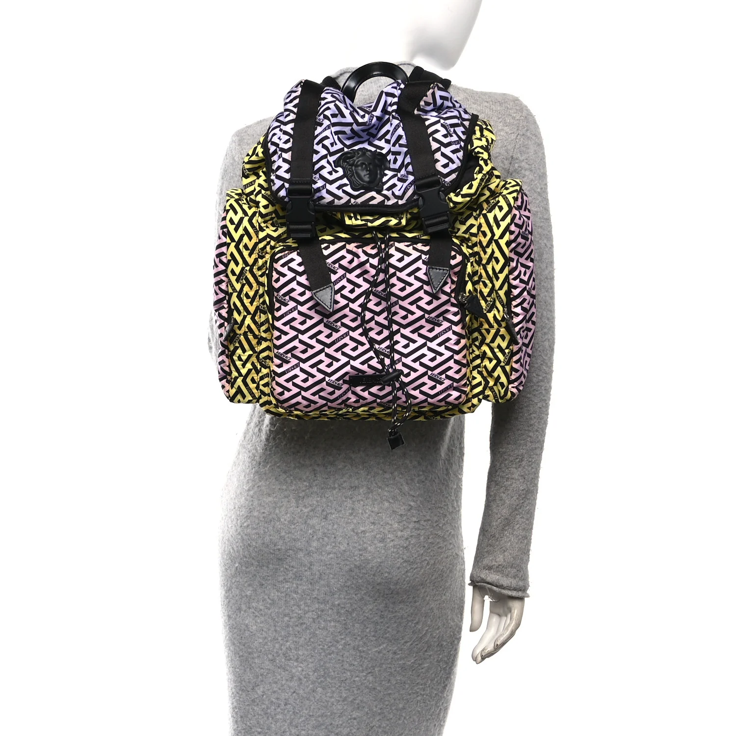 Nylon Medusa Signature Backpack Multicolor - Image 2