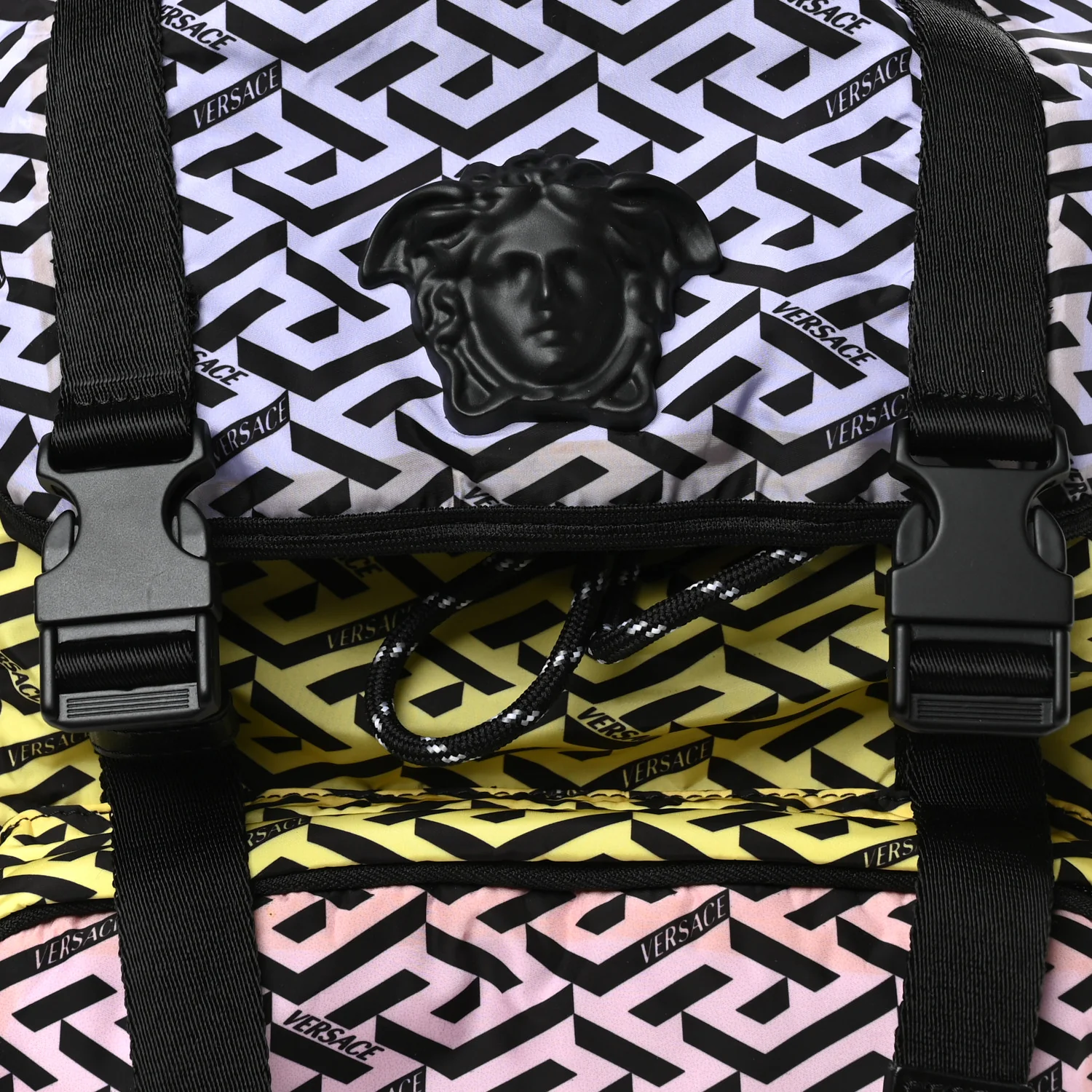 Nylon Medusa Signature Backpack Multicolor - Image 8