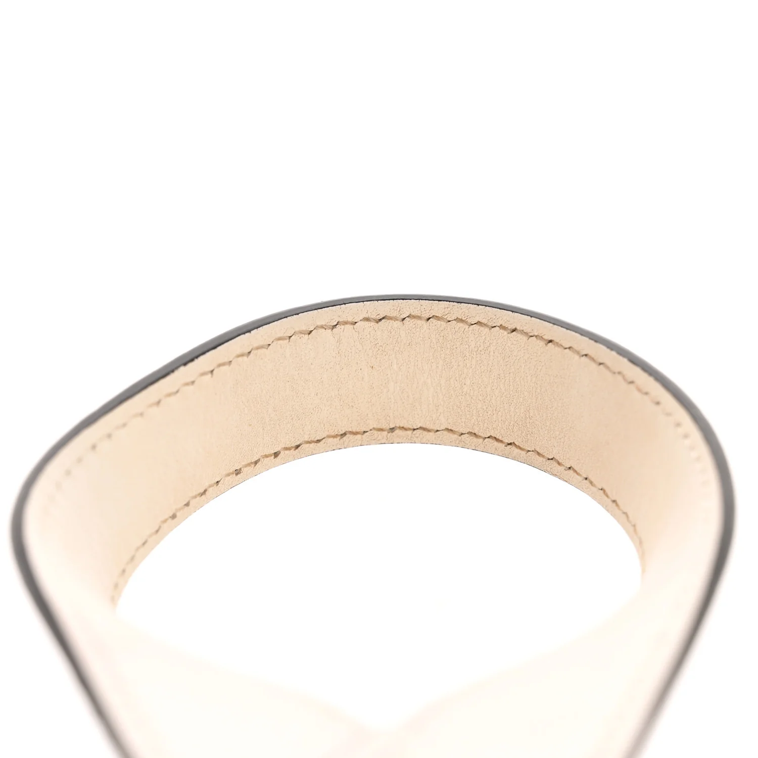 Vitello Mini Virtus Bucket Bag White - Image 11