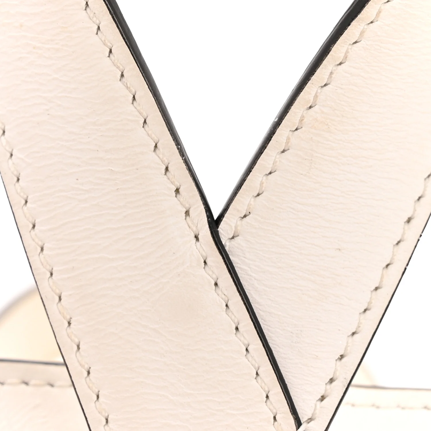 Vitello Mini Virtus Bucket Bag White - Image 12